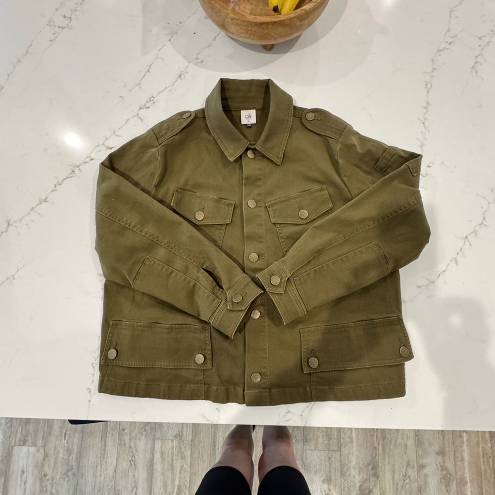 Cabi Olive Green Women's Evans Jacket